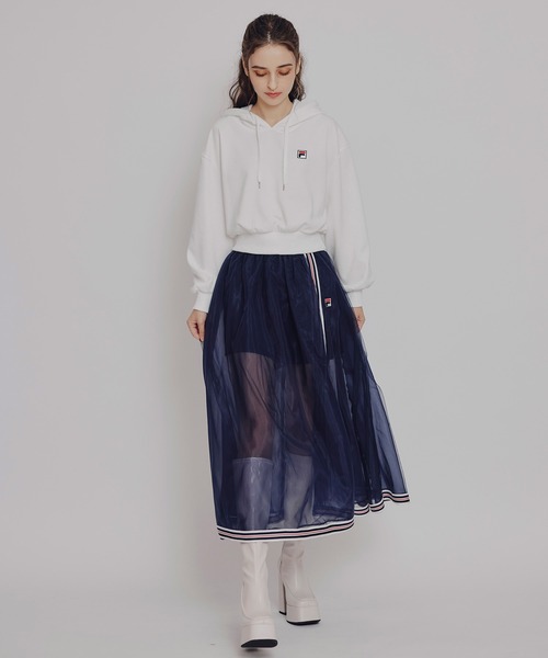 新品未使用　ENFOLD チュールレイヤースカート REDYAZEL（レディアゼル） スカート 「FILA×REDYAZEL」チュール