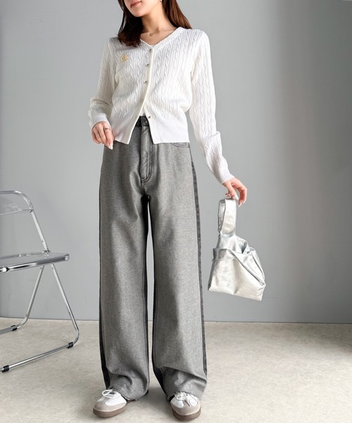 「Java」 デニムパンツ MEDIUM ブルー レディース_画像3