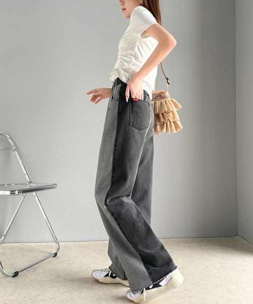 「Java」 デニムパンツ MEDIUM ブルー レディース_画像5