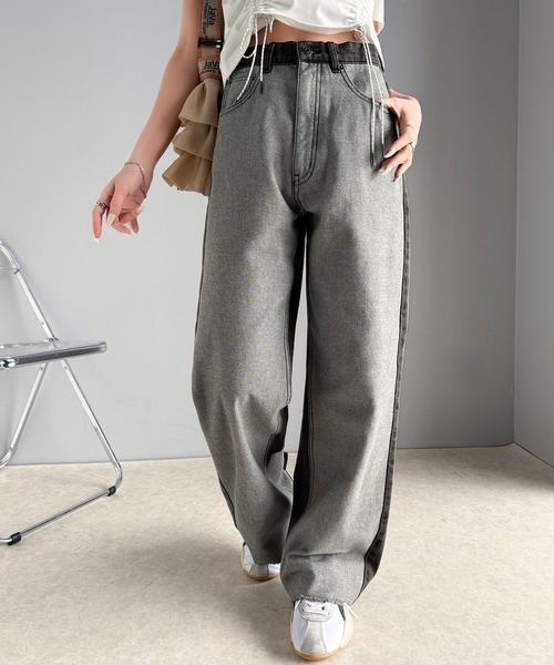 「Java」 デニムパンツ MEDIUM ブルー レディース_画像6