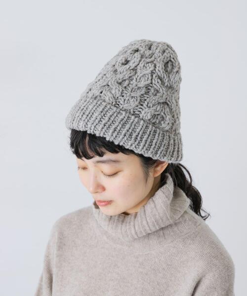 かぐれ ニット帽 ニットキャップ ペルーアランワッチキャップ