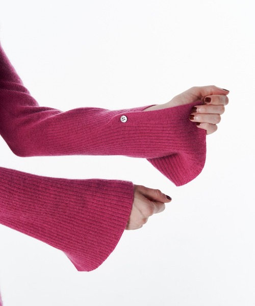 JOSE MOON（ジョゼムーン） ドレス SLIT KNIT DRESS/スリットニット