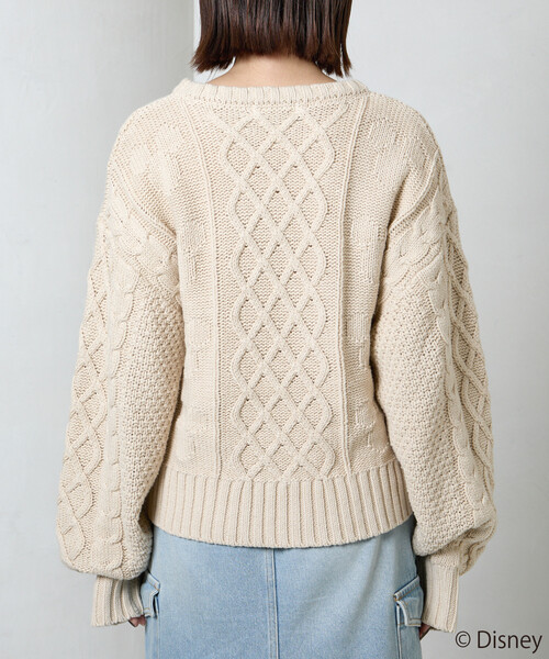 美品 FREAK'S STORE セーター ニット アイボリー 透かし編み 白 FREAK'S STORE - 美品 FREAK'S STORE セーター ニット アイボリー