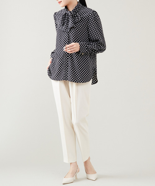 「TIARA」 スラックス 3 アイボリー レディース_画像8