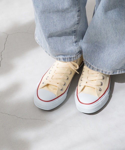 「CONVERSE」 ローカットスニーカー 22.0cm ホワイト系その他 レディース_画像8