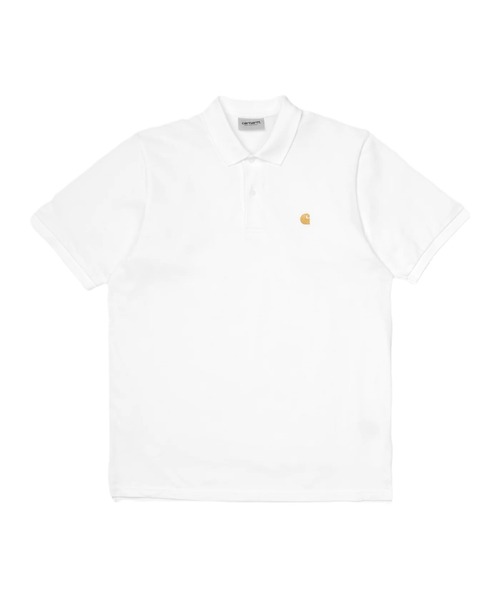 「Carhartt WIP」 半袖ポロシャツ X-LARGE ダークブルー メンズ_画像5
