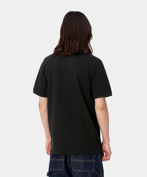 「Carhartt WIP」 半袖ポロシャツ X-LARGE ダークブルー メンズ_画像7