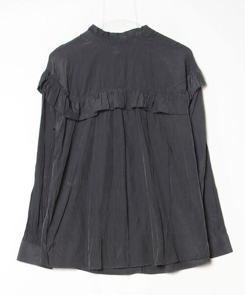 「DISCOAT」 長袖ブラウス M グレー レディース_画像2