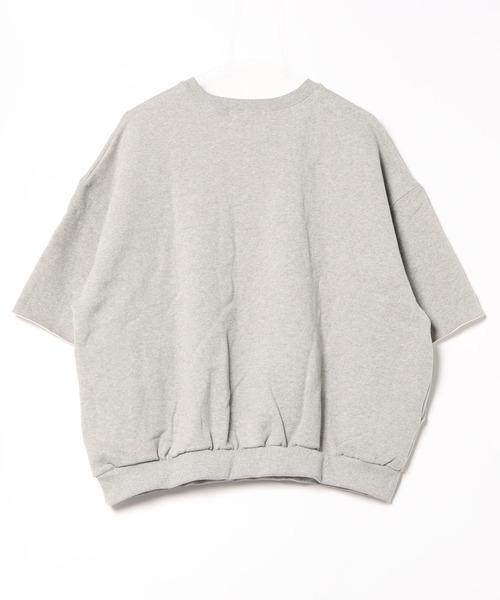 「wee9s」 スウェットカットソー FREE グレー レディース_画像2
