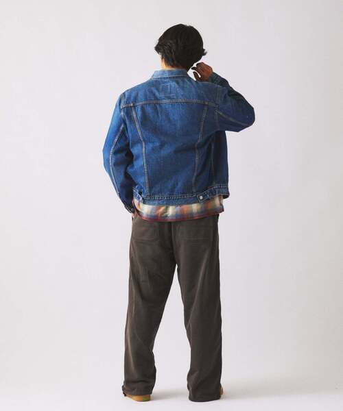 【古着】リーバイス デニムジャケット ブルー メンズ3XL Levi's（リーバイス） デニムジャケット X-LARGE コバルトブルー