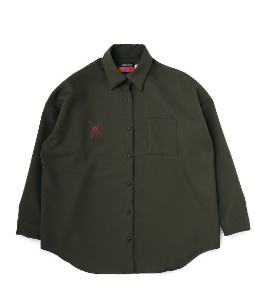 RADIO EVA シャツ RADIO EVA A312 Longinus SHIRT メンズ : ZOZOTOWN