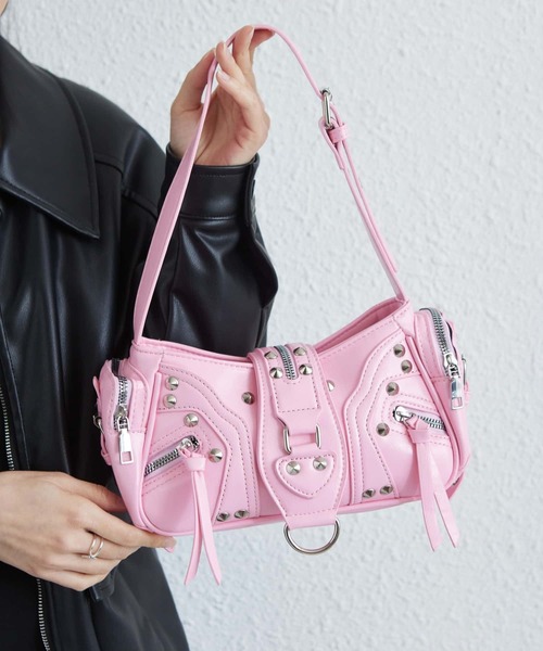 LA VORAGINE（ラ ヴォラジネ） ショルダーバッグ バッグ PUレザー