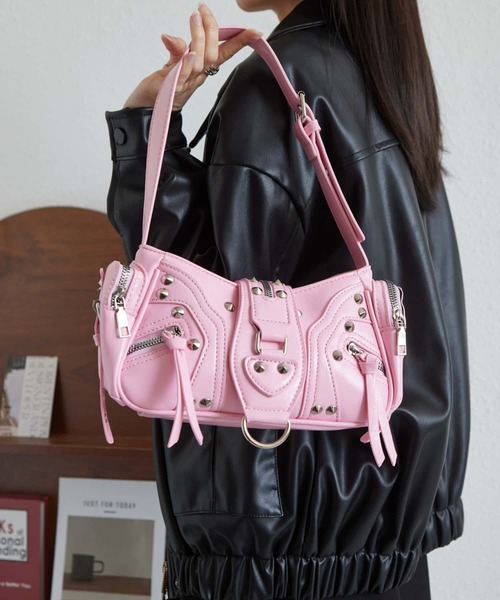 LA VORAGINE（ラ ヴォラジネ） ショルダーバッグ バッグ PUレザー