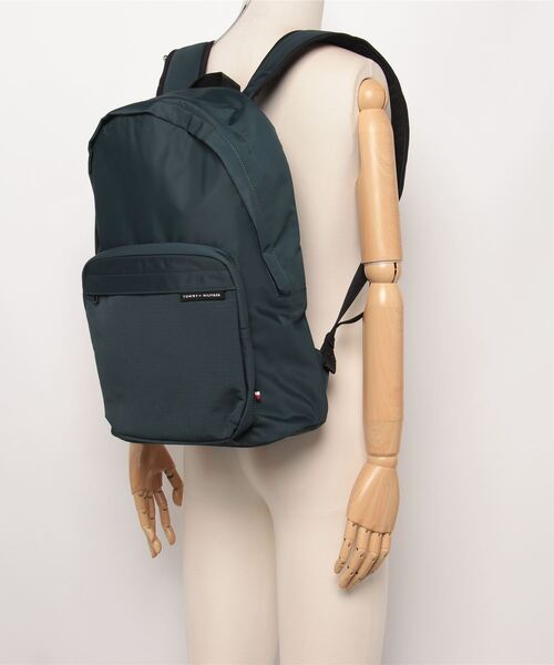 ☆匿名発送☆トミーヒルフィガー リュック ロールトップ Tommy Hilfiger】Jeans ロゴテープ ロール トップ リュック ♪ (Tommy