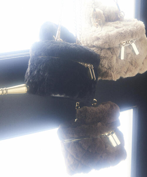 「EDIT COLOGNE」 2WAYバッグ フリ- ブラック レディース_画像3