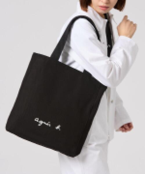 agnes b.（アニエスベー） トートバッグ FREE ブラック レディース