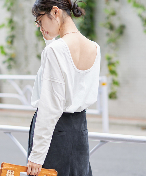 「Plage」 長袖カットソー FREE ホワイト レディース_画像2
