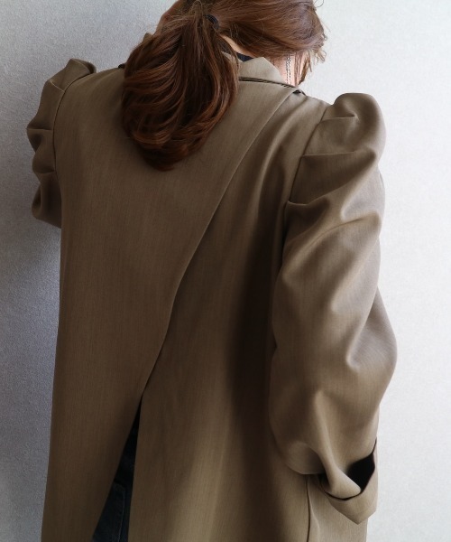 ジャケット テーラードジャケット パフスリーブテーラードジャケット