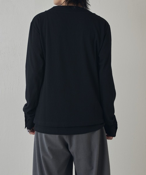 Lui's（ルイス） ヘンリーネック tシャツ レイヤードヘンリーネック