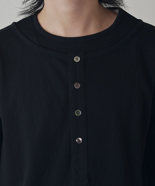Lui's（ルイス） ヘンリーネック tシャツ レイヤードヘンリーネック