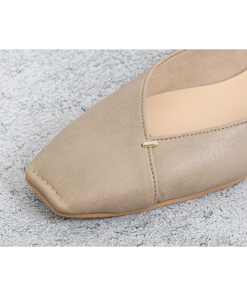 「artemis by DIANA」 フラットパンプス 22.5cm シルバー レディース_画像5