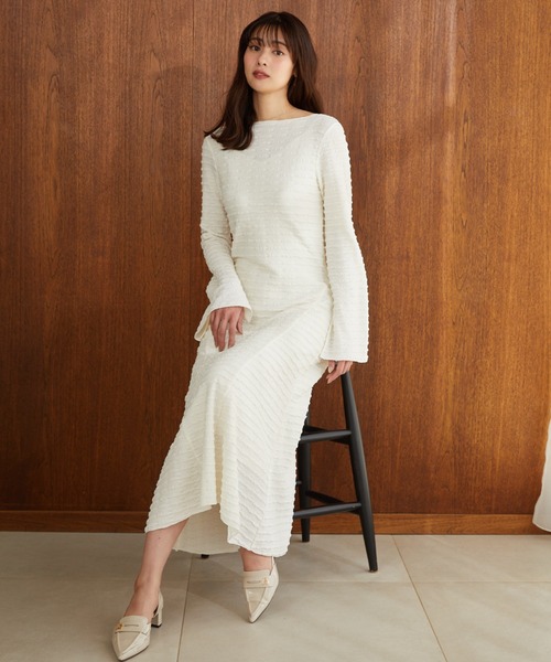 Her lip to 長袖ワンピース M ホワイト レディース : ZOZOTOWN Yahoo