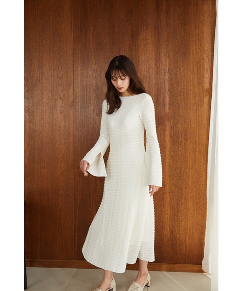 Her lip to 長袖ワンピース M ホワイト レディース : ZOZOTOWN Yahoo