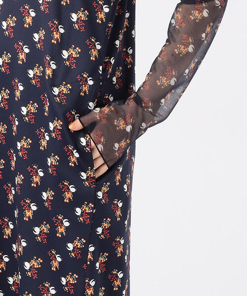 「SOULEIADO」 キャミソールワンピース 36 ブルー系その他4 レディース_画像9