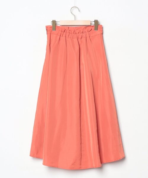 「NANO universe」 フレアスカート 38 オレンジ レディース_画像2