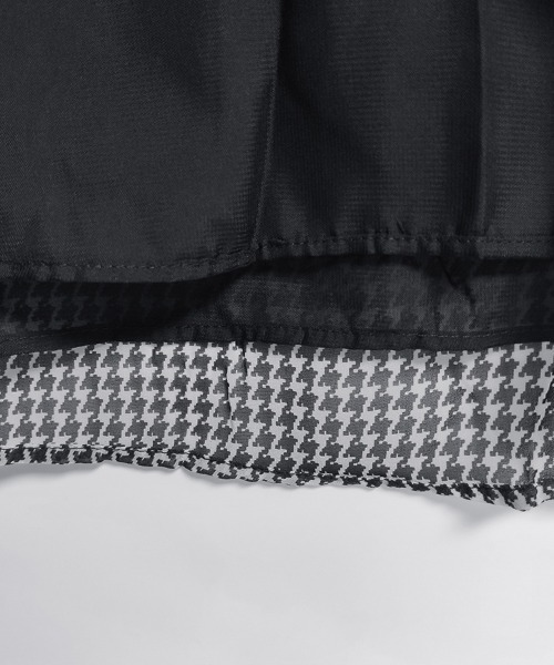 ブラウス シャツ 千鳥格子柄×ボウタイ付きブラウス レディース