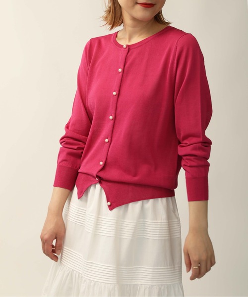 「PICCIN」 ニットカーディガン M ブラック レディース_画像7