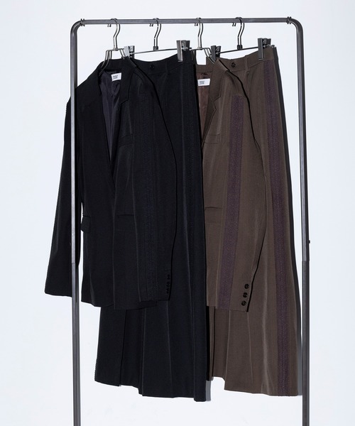 「MAISON BREEZE reveur」 テーラードジャケット M ブラウン レディース_画像3