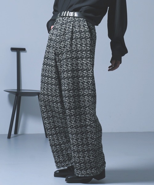 「G.O.C」 スラックス MEDIUM ブラック系その他2 メンズ_画像5