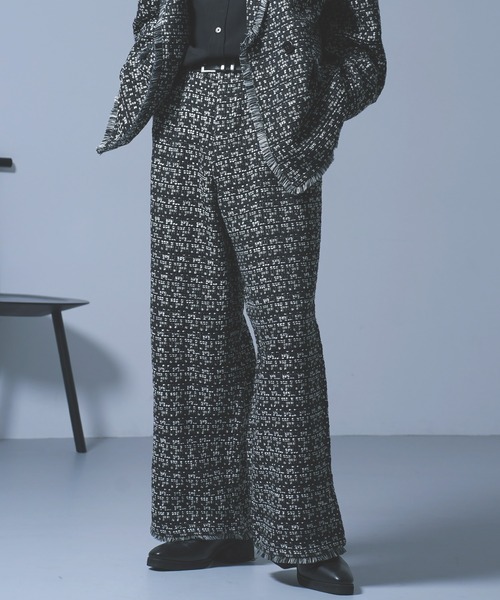 「G.O.C」 スラックス MEDIUM ブラック系その他2 メンズ_画像7