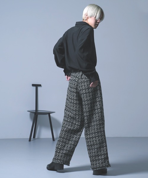 「G.O.C」 スラックス MEDIUM ブラック系その他2 メンズ_画像8