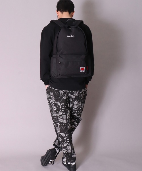 「Keith Haring」 リュック ONE SIZE ブラック レディース_画像3