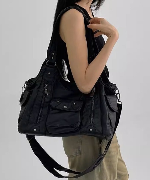 「.KOM」 トートバッグ FREE ブラック メンズ_画像8