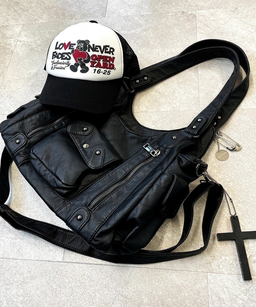 「.KOM」 トートバッグ FREE ブラック メンズ_画像9