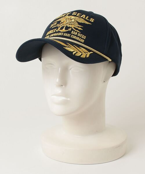 00s AVIREX Navy Seals ネイビーシールズ　キャップ フリー AVIREX（アヴィレックス）の「【AVIREX/アヴィレックス】NAVY SELALS