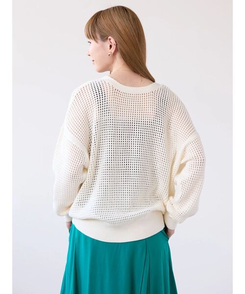 「AMERICAN HOLIC」 ニットカーディガン M ブラック レディース_画像7