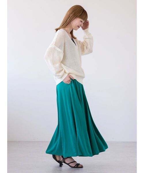 「AMERICAN HOLIC」 ニットカーディガン M ブラック レディース_画像9