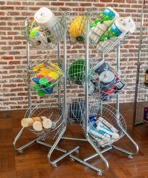 DULTON（ダルトン） 収納 WIRE ROUND RACK GALVANIZED/ワイヤー