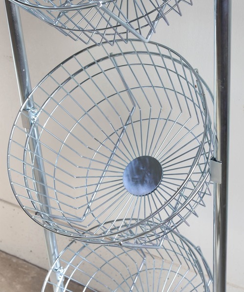 DULTON（ダルトン） 収納 WIRE ROUND RACK GALVANIZED/ワイヤー