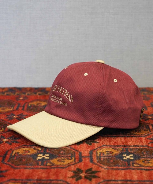 Mr.FATMAN キャップ 帽子 TWO TONE EMBROIDERY CAP メンズ : ZOZOTOWN