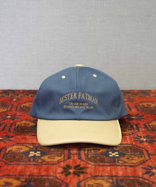 Mr.FATMAN キャップ 帽子 TWO TONE EMBROIDERY CAP メンズ : ZOZOTOWN