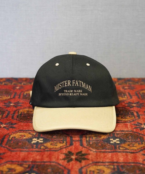 Mr.FATMAN キャップ 帽子 メンズ TWO TONE EMBROIDERY CAP メンズ