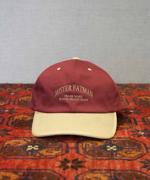 Mr.FATMAN キャップ 帽子 メンズ TWO TONE EMBROIDERY CAP メンズ