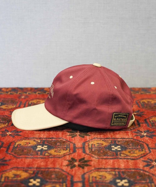 Mr.FATMAN キャップ 帽子 メンズ TWO TONE EMBROIDERY CAP メンズ