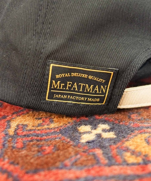 帽子 Mr.FATMAN JAPAN FACTORY MADE Mr.FATMAN キャップ 帽子 TWO TONE EMBROIDERY CAP メンズ : ZOZOTOWN