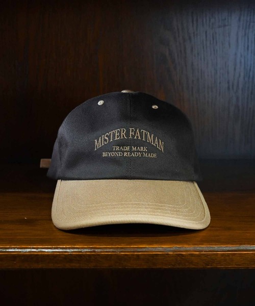 Mr.FATMAN キャップ 帽子 メンズ TWO TONE EMBROIDERY CAP メンズ
